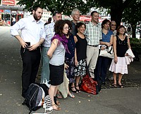 Nachfahren von Dr. Martin Salomonski 2010 in Frankfurt (Oder) (Gerhard Hoffmann (Bund der Antifaschisten Frankfurt(Oder)).