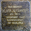 Klara Alexander (1879   1942)