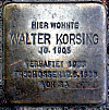 Walter Korsing (1905 -   1933)
